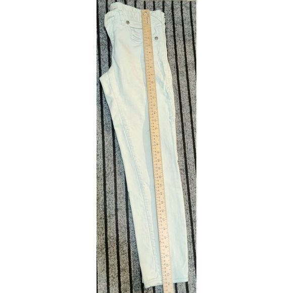 5‎ Pocket Ankle Skinny Jean Size 28 Robins Egg Blue - Picture 10 of 13